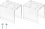 MACHSWON Lichtschlauch-Montage-Clips, 20 St&uuml;ck, Wandk-Montagehalter, Zubeh&ouml;r f&uuml;r 11,5 mm bis 12,4 mm wasserdichte LED-Streifen, durchscheinend