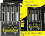 LiitoKala Lii-500S 18650 akulaadija LCD puuteekraaniga sisaldab 12V3A adapterit, toetab USB v&auml;ljundit 10400 21700 Li-Lion AA AAA NI-MH NI-CD, 4 Bay