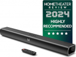 MAJORITY Naga 80 Soundbar TV-seadmetele, 140 W 2.2 kodukino helis&uuml;steem sisemise subwooferiga, Bluetooth TV-k&otilde;lar telerile, heliriba, HDMI, seinale paigaldatav k&otilde;lar koos kaugjuhtimispuldiga