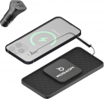 Magnetiline juhtmevaba autolaadija, 15W induktiivne laadimisjaama auto juhtmevaba laadimisjaam MagSafe autolaadijale iPhone 16/16 Plus/16 Pro Max/15/14/13/12 (30 cm kaabel)