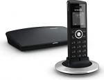 Snom DECT Bundle M325 (M300 baasjaam ja M25 telefonitoru pakett, kuni 20 telefonitoru, kuni 5 paralleelset k&otilde;net) Mustanahaline