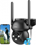 Xega 2K PTZ without WLAN Camera with 7800 mAh Battery