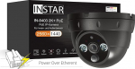 INSTAR IN-8403 2K+ PoE Black - LAN/PoE Surveillance Camera with AI (AI) - IP Camera - Power Over Ethernet - PIR - Night Vision - Indoor and Outdoor Use - HomeKit - MQTT