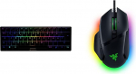 Sharkoon Skiller SGK50 S4 bk Kailh Red Gaming Keyboard, must & Razer Basilisk V3 - juhtmega, kohandatav m&auml;nguhiir Chroma RGB-ga PC/Macile (10+1 programmeeritavat nuppu) Must