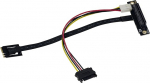 KALEA-INFORMATIQUE Riser Adapter PCIe Gen 3.0 4X to M2 E A Key Connector. Lauaplaadi pikkus 20cm.