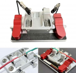 Robuste Aluminium-Schwei&szlig;klemme, mit verstellbaren 11 mm Backen, f&uuml;r Pr&auml;zisionsl&ouml;ten, Leiterplattenherstellung und Elektronikreparatur, Silber (dritte Generation)