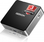 GEEKOM NUC Mini PC, Mini Air12 miniarvuti Intel Alder Lake N100 (kuni 3,4 GHz), 16 GB DDR5 512G SSD Windows 11 Pro, toetus 4K UHD, WiFi 6, BT 5.2, HDMI, VESA