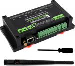 Waveshare ESP32-S3-POE-ETH-8DI-8RO (PoE v&otilde;rguport), t&ouml;&ouml;stuslik 8-kohaline ESP32-S3 WiFi releemoodul, isoleeritud RS485 liides, Xtensa 32-bitine LX7 2Core protsessor, kuni 240MHz, mitmekordne isolatsioonikaitse.