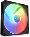 NZXT F140 RGB Core - 140mm Nabale paigaldatav RGB ventilaator - 8 individuaalselt juhitavat LED-i - Pooll&auml;bipaistvad ventilaatorilabad - h&uuml;drod&uuml;naamiline laager - PWM-juhtimine - CAM tarkvara - must