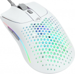 GLORIOUS Gaming Model O 2 Wired Gaming Mouse - &uuml;likerge 59g FPS, 26,000 DPI, Motion Sync, 80M Clicks Switches, 6 programmeeritavat nuppu, Ambidextrous, RGB, PTFE jalad - valge