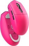 MAMBASNAKE x Attack Shark G3 traadita m&auml;nguhiir, 59g kerge hiir, PAW3311 optiline sensor, 25000 DPI, Bluetooth/2.4G/USB-C, 5 programmeeritavat nuppu, 500mAh aku PC/Xbox/Mac - Marjapunane