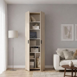 Dmora - 2 ukseline Suretta mitmeotstarbeline hoiukapp kingakapp 61 x 35 x 190 cm Tammepuust