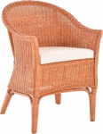 Rotangist tool Natural / S&ouml;&ouml;gituba tool Basket Chair koos polsterdusega Beige rotangist m&ouml;&ouml;bel rotangist tool rotangist tool k&auml;etoed Lounge Wicker tool (koos polsterdusega, Mahagon)