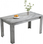 Modernne s&ouml;&ouml;gilaud, k&ouml;&ouml;gilaud, suur laud, ristk&uuml;likukujuline s&ouml;&ouml;gilaud, puidust laud, s&ouml;&ouml;gilaud restorani, s&ouml;&ouml;gituppa, k&ouml;&ouml;ki, 116 &times; 65 &times; 75 cm (Hall)