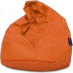 Bean Bag Chair Pear Puff Puf Faux Leather Bean Bag, oranž