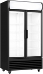 G&eacute;n&eacute;rique joogikapp - 568 L - 2 klaasist ust - Valge sisustus - Positiivne jahutus +1&deg;C / +10&deg;C - LED - 8 reguleeritavat riiulit - LPH m&otilde;&otilde;tmed 880 x 610 x 1973 mm