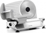DMS All-Slicer elektriline roostevaba roostevabast terasest nuga l&auml;bim&otilde;&otilde;t 19 cm - leivaviilutaja 400 W leiva, vorsti, juustu - l&otilde;ikemasin - pidev l&otilde;iketugevus, iminapad ja ohutusl&uuml;liti