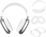 AirPods Maxi kattega &uuml;hilduvate kaitsekaante pakett - kriimustustevastane kate ja lisatarvikute kaitse AirPods Maxi k&otilde;rvaklappide lisatarvikute korpused (valge)