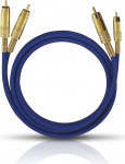 Oehlbach NF 1 Stereo Audio-kaabel Jack, sinine, 10m, sinine