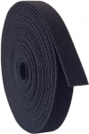 Kstar kahepoolne Velcro Tape 50 mm x 4 m mustas - Velcro kaablisideme rull komplekteerimiseks ja kinnitamiseks - m&otilde;&otilde;tu l&otilde;igatud korduvkasutatav - kaablijuhtimine ja kaablite korraldamine koju, kontorisse ja t&ouml;&ouml;kotta.