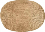 Tischset Modern Wohnzimmer, 8er Set Gewebt Platzsets f&uuml;r k&uuml;che Speisetisch Hotel, Platz-Matten, Khaki, 30x40cm