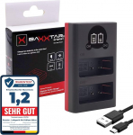 Baxxtar 18572 DMW-BLG10 E DMW-BLE9 Leica BP-DC15-E akulaadija - Mini Dual LCD USB-C ja Micro USB sisendiga