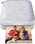 HP Sprocket Mobile Photo Printer (Print without ink, Bluetooth, 5 x 7.6 cm prints) luna pearl