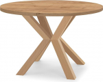 &Uuml;mmargune pikendatav laud s&ouml;&ouml;gituppa RAL puidust jalgadega, skandinaavia stiilis, l&auml;bim&otilde;&otilde;duvariandid: 90 kuni 220 cm (Craft Gold Oak, 100/200 cm)