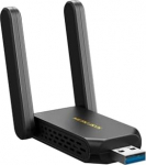 MERCUSYS MA86XH AXE5400Mbps Wi-Fi 6E High-Gain USB WiFi Adapter f&uuml;r PC, USB 3.0 WiFi Dongle mit Geschwindigkeiten bis zu 2402 Mbps auf 6 & 5 GHz, Windows 10 & 11 kompatibel, WPA3 Sicherheit, Streaming