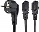 StarTech PXT101YEU2M 2 m C13 Y jaoturi toitekaabel