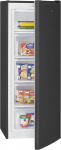 Bomann&reg; Freezer 143 cm, 4 Star Freezer, Temperature Range: &le; -18&deg;C, Freezer Quiet 40 dB, Interchangeable Door Hinge, Large Freezer, 168 L Freezer, GS 7364 Black-inox
