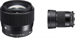 Sigma 56 mm F1.4 DC DN Contemporary Lens for Sony-E Lens Bayonet & 30 mm F1.4 DC DN Contemporary Lens for Sony-E Lens Bayonet