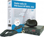 CB-vastuv&otilde;tja/saatja PNI Escort HP 8001L Reguleeritav ASQ 4W v&otilde;tmeluku funktsioon + HS81L k&otilde;rvaklapid kaasa arvatud
