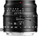 TTartisan 35 mm F1.4 APS-C Tilt Shift Lens for Canon RF, Large Aperture and Manual Focus, Compatible with Canon RF Mount Cameras R7, R10, R50, R100 etc.