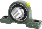 2 st&uuml;cke UCP201 UCP202 UCP203 UCP204 UCP205 UCP206 UCP207 Spindel Kissen Lager L&ouml;cher 12/15/17/20/25/30mm Bolzen Solide Basis(Ucp207 35mm)