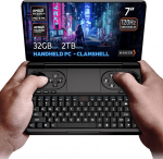 GPD Win Mini 2025 pihuarvuti, AMD Ryzen AI 9 370, 12C/24T kuni 5.1GHz, Radeon 890M GPU, 32GB LPDDR5X RAM, 2TB NVMe SSD, 7-tolline 1080p 120Hz puuteekraan, Wi-Fi 6E Bluetooth 5.3