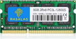 8GB DDR3L 1600MHz PC3-12800 PC3L 12800S puhverdamata mitte-ECC 1.35V CL11 2Rx8 Dual Rank 204 Pin SODIMM S&uuml;learvuti m&auml;lumooduli uuendamine 8GB