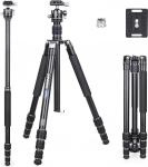 INNOREL RT45A + D34 Professionaalne fotoaparaadi statiiv 6061 alumiiniumisulamist kaasaskantav fotostatiiv DSLR-kaamera videokaamera statiivile 34mm madala kuulipeaga, kandev&otilde;ime 15kg