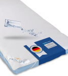 PROCAVE veekindel beebivoodi madratsikaitse (60 x 120 cm) - hingav madratsi pealisplaat, valmistatud Saksamaal, valge, kortsuvaba madratsikaitse