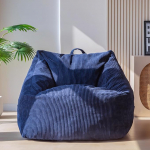 MAXYOYO Bean Bag t&auml;iskasvanutele, hubane Bean Bag valmistatud Corduroy k&auml;epidemega, vahtpol&uuml;stri t&auml;itmine, mugav tool, m&auml;ngimine, lugemine, l&otilde;&otilde;gastumine