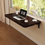 Klappbarer K&uuml;chentisch Wandmontierter Klapptisch Faltbarer Wandtisch f&uuml;r K&uuml;che Wandmontage Klapptisch Geeignet for B&uuml;ro Arbeit Schlafzimmer K&uuml;che Wohnzimmer