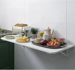 Seinale paigaldatav kokkupandav laud k&ouml;&ouml;gi ja kodukontori jaoks, ujuv s&uuml;learvuti laud koos kokkuvolditava disainiga &otilde;ppimiseks ja t&ouml;&ouml;tamiseks, kompaktne arvuti t&ouml;&ouml;jaam, mis on raskesti kokkupandav