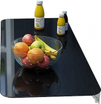 An der Wand montierter Klapptisch aus Filet f&uuml;r K&uuml;che, Schlafzimmer, Flur. Dickes, umweltfreundliches Blech, an der Wand montierter, zusammenklappbarer Computertisch.