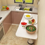 Kokkupandav laud Kompaktne seinale paigaldatav kokkupandav laud 80 x 40 cm Valge ruumi s&auml;&auml;stev lahendus pesuruumi &otilde;ppet&ouml;&ouml;le K&ouml;&ouml;ki s&ouml;&ouml;gitoa baarile Mitmek&uuml;lgsem, stiilsem ja funktsionaalsem