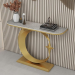 Schmaler Konsolentisch f&uuml;r den Eingangsbereich, platzsparender Sofatisch f&uuml;r den Flur in kleinen R&auml;umen, perfekt als Dekoration f&uuml;r die Eingangshalle