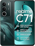 realme C71 4G nutitelefon 8+256GB, Gufo del Bosco, Schermo 6.67 pollici, Refresco a 120 Hz, Caricamento 45W Rapido, aku 6000mAh, fotokaamera de 50MP, v&otilde;imas 8 tuumaline protsessor, IP54