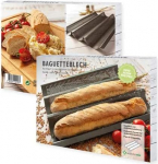 Wundermix - Baguette Tray with Non-Stick Coating &bull; Baguette Baking Mould for 3 Baguettes &bull; Baguette Baking Tray for Stick Bread &bull; Baguette Mould &bull; Bread Baking Mould &bull; Accessories Baking