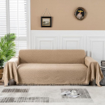 MEETSKY Sofabez&uuml;ge, Sofabez&uuml;ge, Sofa-Schonbezug f&uuml;r die meisten Formen, Sofabez&uuml;ge f&uuml;r Hunde, waschbar, weiche Baumwollmischung, Bauernhaus, moderne Dekoration f&uuml;r Wohnzimmer (Gro&szlig;: 180,3 x 259,1 cm,