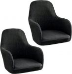 klkjk Stretch tooli katted Tooli kate koos k&auml;etoedega 2/4/6 s&ouml;&ouml;gitoa tooli kate k&otilde;rge seljatoega tooli kate kaitsev kate s&ouml;&ouml;gitoa, kontori kaitsev kate