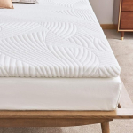 Sweetnight Gel-Foam Topper for Box Spring Bed & Mattress Protector, madratsitopper, s&uuml;damiku k&otilde;rgus 5 cm, 3 cm Gel-Memory Foam, 2 cm High-Volume Foam, pestav kate kuni 60 &deg;C juures
